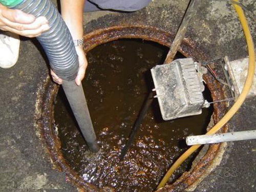 小河隔油池清理